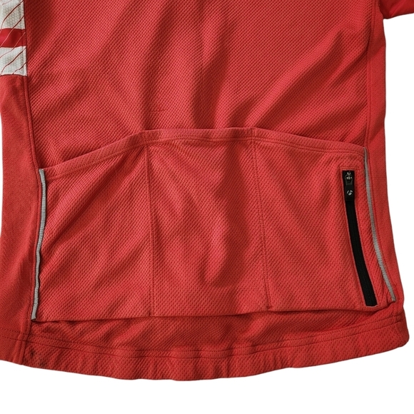 BONTRAGER Red Full Zip Short Sleeve Cycling Jersey Men’s S - Picture 4 of 12